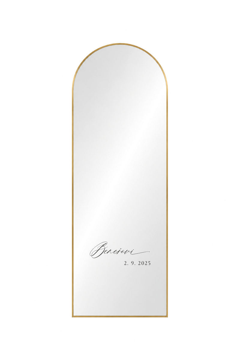 Samolepka na zrcadlo nebo plexi - malá (různé designy)